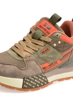 Pantofi sport BITE THE BULLET gri, 8011, din material textil imagine