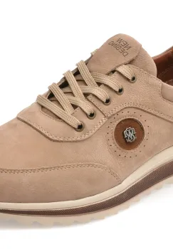 Pantofi sport BITE THE BULLET gri, FV076, din piele naturala imagine