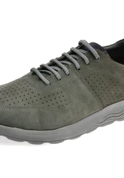 Pantofi sport BITE THE BULLET gri, SF6031, din nabuc imagine