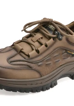 Pantofi sport BITE THE BULLET kaki, 61909, din piele naturala imagine