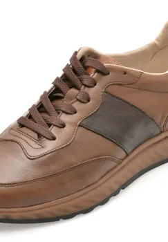 Pantofi sport BITE THE BULLET maro, 2111, din piele naturala imagine