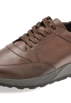 Pantofi sport BITE THE BULLET maro, 2135, din piele naturala imagine