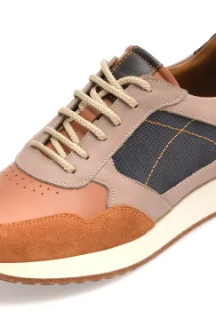 Pantofi sport BITE THE BULLET maro, 31352, din piele naturala imagine