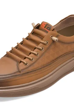 Pantofi sport BITE THE BULLET maro, 68069, din piele naturala imagine