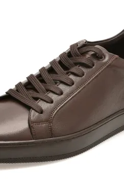 Pantofi sport BITE THE BULLET maro, HRZ09, din piele naturala imagine