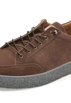 Pantofi sport BITE THE BULLET maro, RW1138, din nabuc imagine