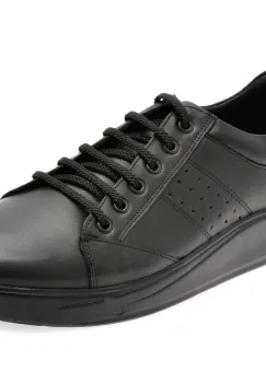 Pantofi sport BITE THE BULLET negri, 2055271, din piele naturala imagine