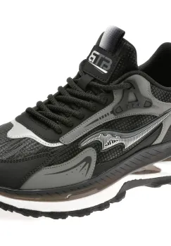 Pantofi sport BITE THE BULLET negri, 271, din piele ecologica imagine