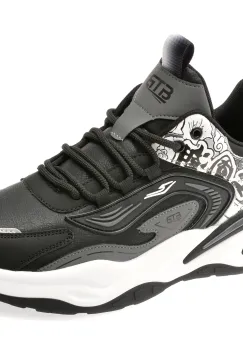 Pantofi sport BITE THE BULLET negri, 5113, din piele ecologica imagine