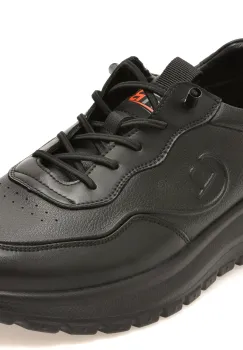 Pantofi sport BITE THE BULLET negri, 86707, din piele naturala imagine