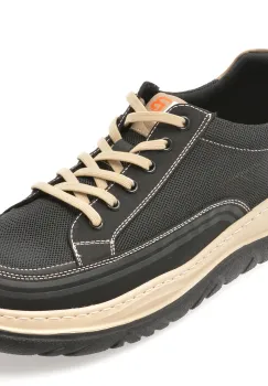 Pantofi sport BITE THE BULLET negri, 9056, din material textil imagine