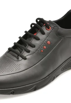 Pantofi sport BITE THE BULLET negri, CASPER 12, din piele naturala imagine