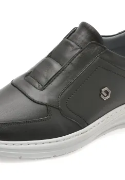 Pantofi sport BITE THE BULLET negri, NR250, din piele naturala imagine