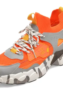 Pantofi sport BITE THE BULLET portocalii, 23168, din material textil imagine