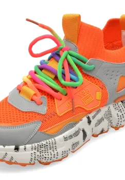 Pantofi sport BITE THE BULLET portocalii, 231681, din material textil imagine