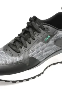 Pantofi sport BOSS gri, 3195, din material textil imagine