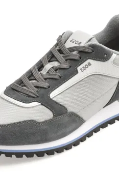 Pantofi sport BOSS gri, 3221, din piele ecologica imagine