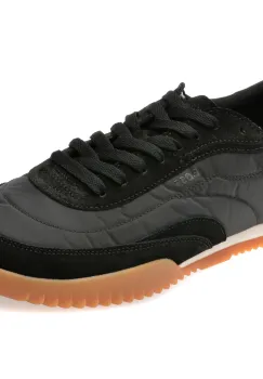 Pantofi sport BOSS negri, 2147, din material textil imagine