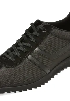 Pantofi sport BOSS negri, 8479, din material textil imagine
