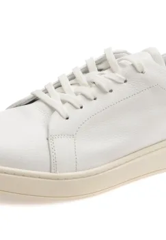 Pantofi sport BULETTI albi, 7162, din piele naturala imagine