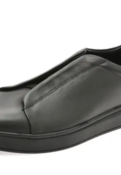 Pantofi sport BULLETTI negri, 7178, din piele naturala imagine