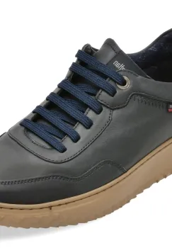 Pantofi sport CALLAGHAN bleumarin, 60802, din piele naturala imagine