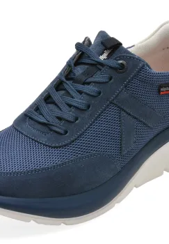 Pantofi sport CALLAGHAN bleumarin, 61205, din material textil si piele naturala imagine