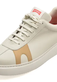Pantofi sport CAMPER albi, K100743, din piele naturala imagine