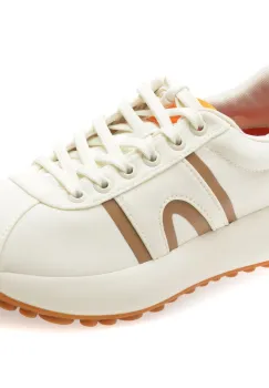 Pantofi sport CAMPER albi, K201613, din material textil imagine