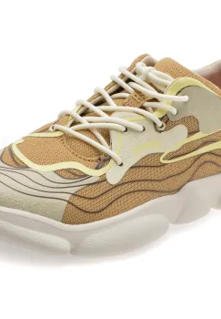Pantofi sport CAMPER bej, K201694, din material textil imagine