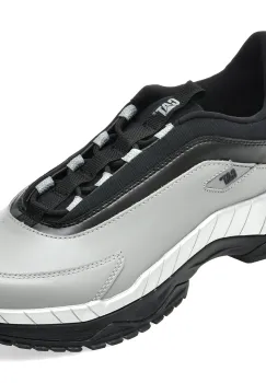 Pantofi sport CATERPILLAR gri, VOLTAGE, din piele naturala imagine