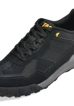 Pantofi sport CATERPILLAR negri, HEX READY T-TOE, din piele naturala si material textil imagine