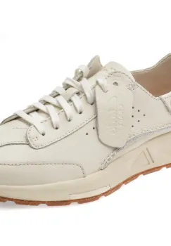 Pantofi sport CLARKS albi, CRAFT SPEED, din piele naturala imagine