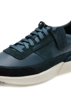 Pantofi sport CLARKS bleumarin, CRAFPAC, din piele naturala imagine