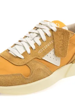 Pantofi sport CLARKS maro, CRAFT WICK LACE, din material textil si piele intoarsa imagine