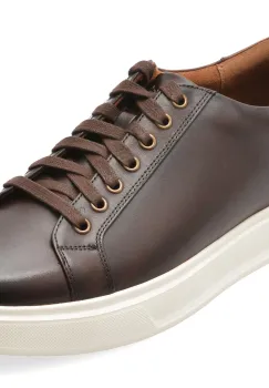 Pantofi sport CLARKS maro, GOSWTIE, din piele naturala imagine