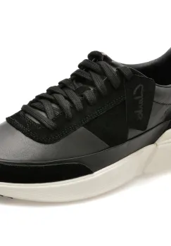 Pantofi sport CLARKS negri, CRAFT PACE, din piele naturala imagine