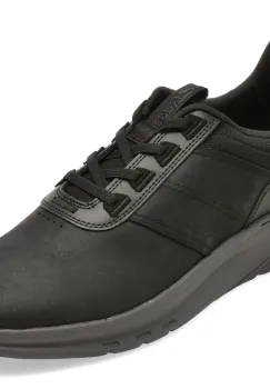 Pantofi sport CLARKS negri, MOTTRLX, din piele naturala imagine