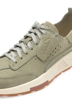 Pantofi sport CLARKS verzi, CRAFT SPEED, din nabuc imagine