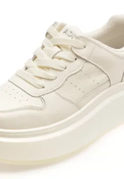 Pantofi sport EPICA albi, 556, din piele naturala imagine