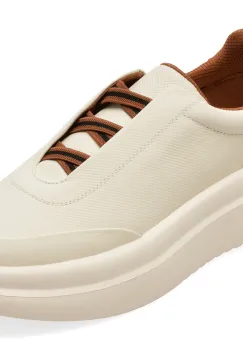 Pantofi sport EPICA albi, 6006, din piele naturala imagine