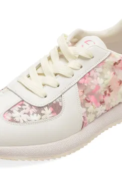 Pantofi sport EPICA albi, 6159290, din material textil si piele naturala imagine