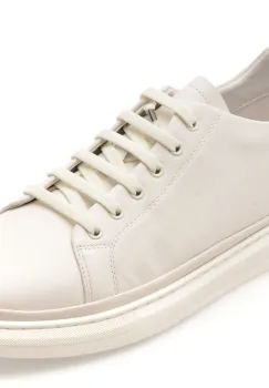 Pantofi sport EPICA albi, 8161, din piele naturala imagine