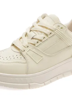 Pantofi sport EPICA albi, H809933, din piele ecologica imagine