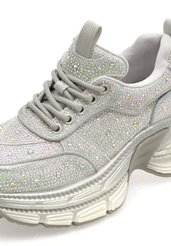 Pantofi sport EPICA argintii, 2560, din piele ecologica imagine