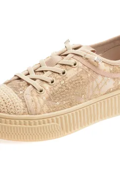 Pantofi sport EPICA aurii, 5063, din material textil imagine