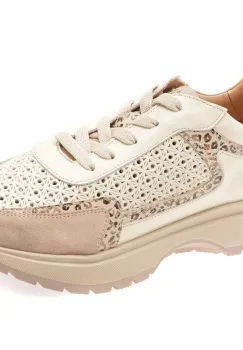 Pantofi sport EPICA bej, 146250S, din piele intoarsa imagine