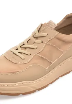 Pantofi sport EPICA bej, 3609, din material textil imagine