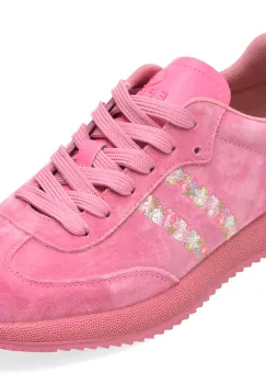 Pantofi sport EPICA fucsia, 615908, din nabuc imagine