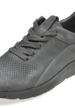 Pantofi sport EPICA gri, 1009, din piele intoarsa imagine